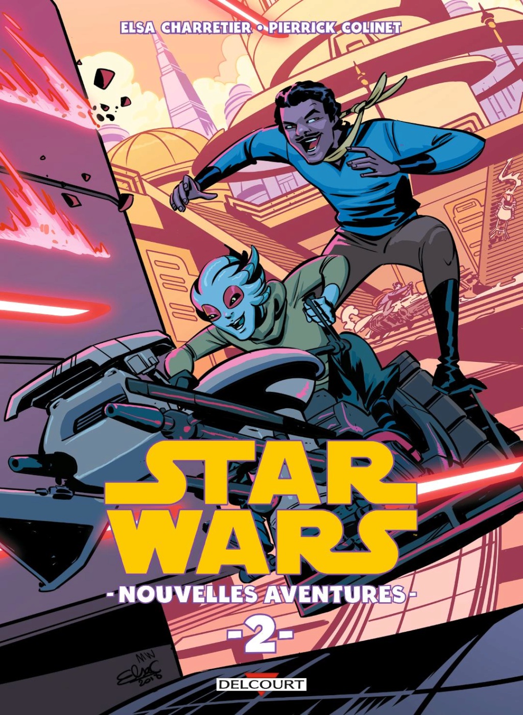 Star Wars Nouvelles Aventures Tome 02 - DELCOURT Sw_nou12