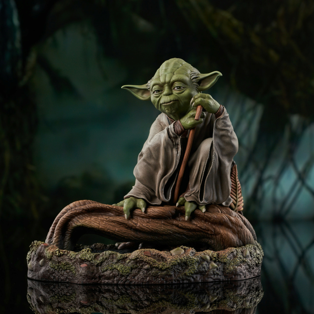 Star Wars: The Empire Strikes Back - Yoda Milestones Statue - Gentle Giant  Sw_yod10