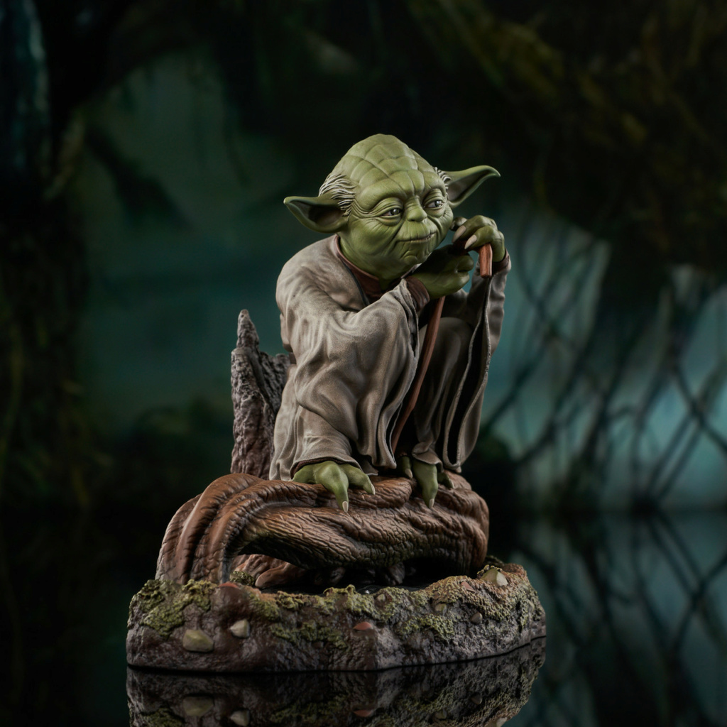 Star Wars: The Empire Strikes Back - Yoda Milestones Statue - Gentle Giant  Sw_yod12