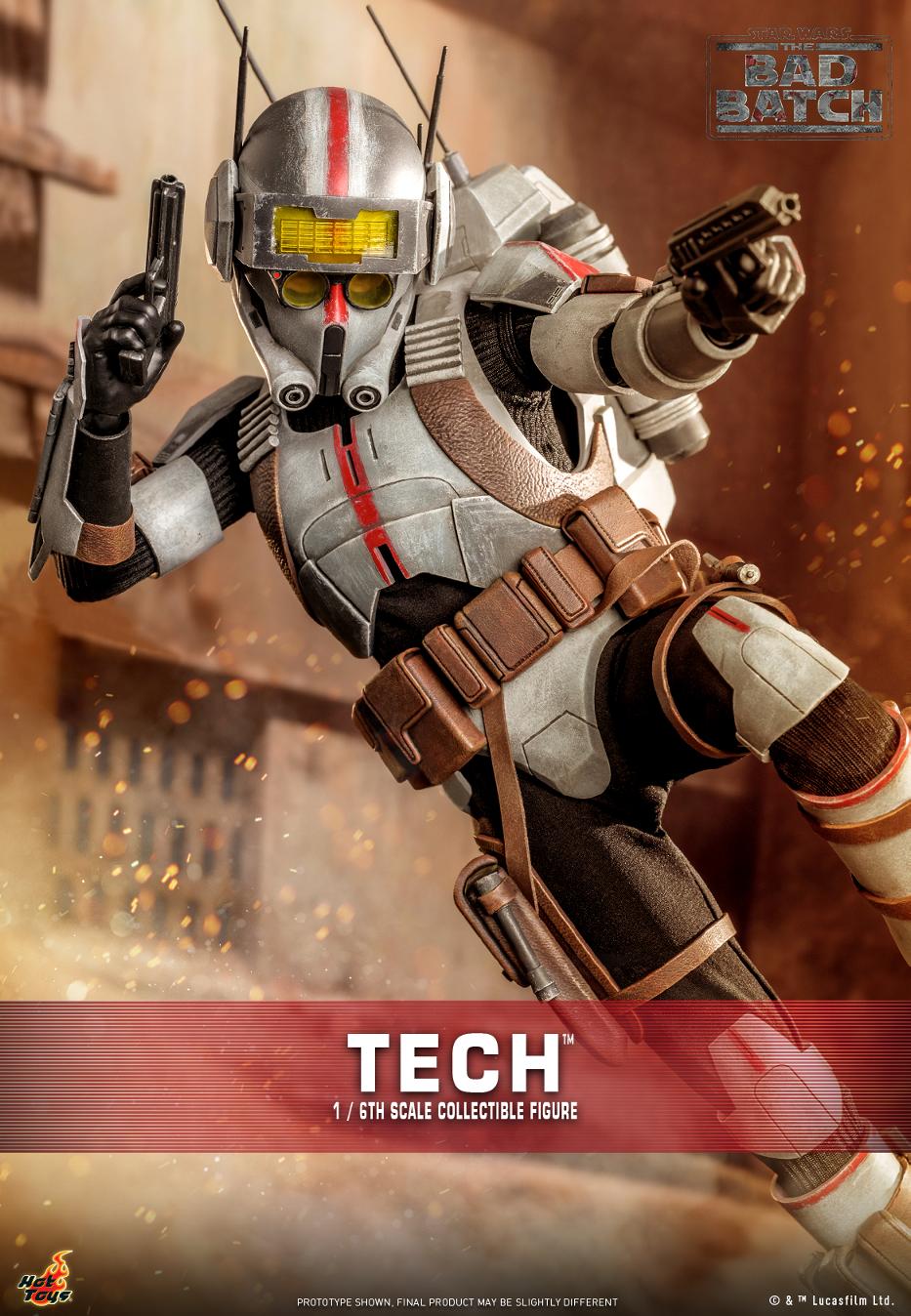 Star Wars: The Bad Batch - 1/6th scale Tech Collectible Figure - Hot Toys Tech_010