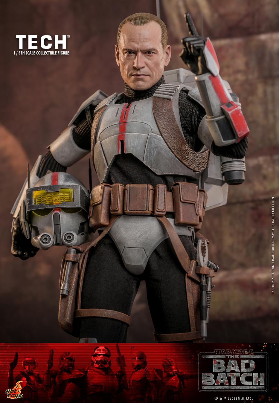 Star Wars: The Bad Batch - 1/6th scale Tech Collectible Figure - Hot Toys Tech_012