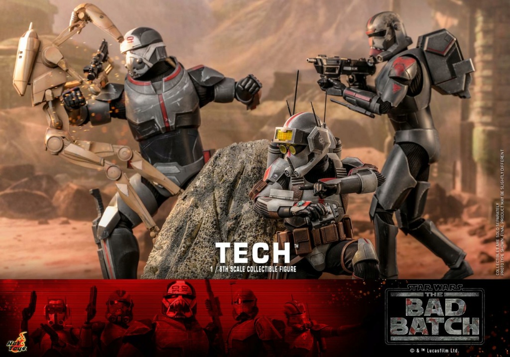 Star Wars: The Bad Batch - 1/6th scale Tech Collectible Figure - Hot Toys Tech_014