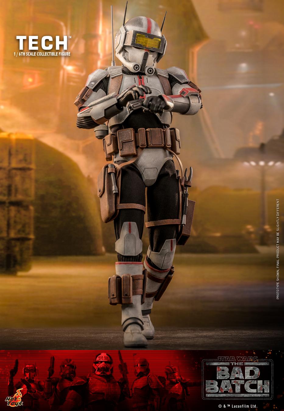 Star Wars: The Bad Batch - 1/6th scale Tech Collectible Figure - Hot Toys Tech_016