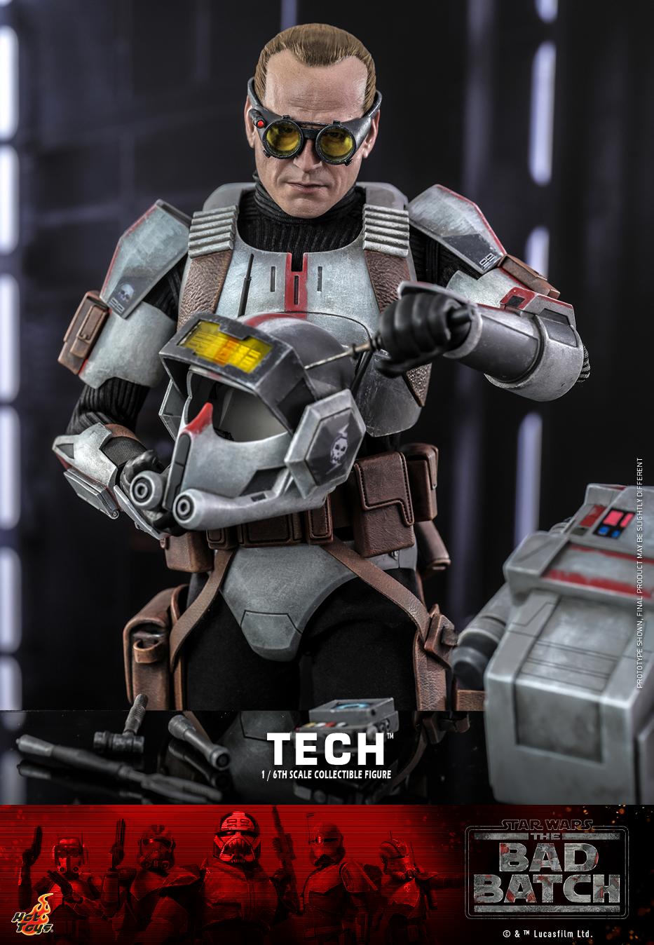 Star Wars: The Bad Batch - 1/6th scale Tech Collectible Figure - Hot Toys Tech_111
