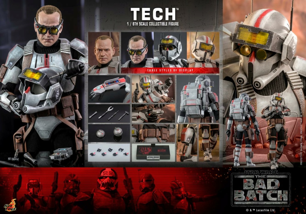 Star Wars: The Bad Batch - 1/6th scale Tech Collectible Figure - Hot Toys Tech_116