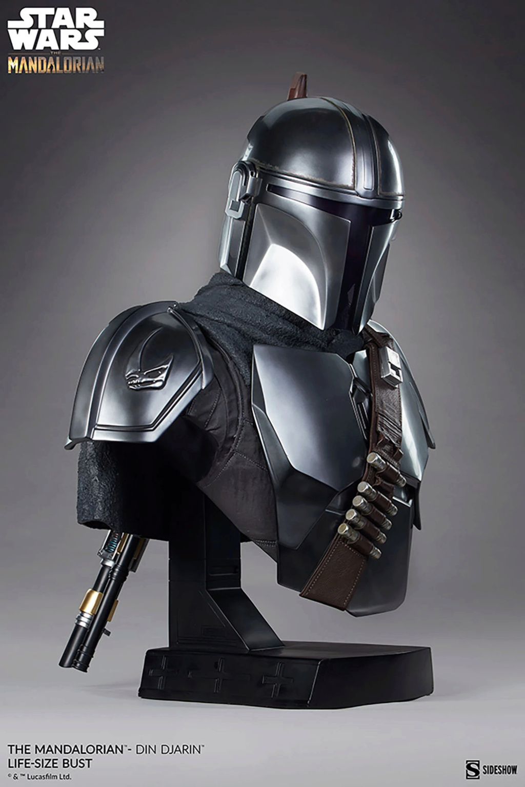 The Mandalorian - Din Djarin Life-Size Bust - Sideshow Collectibles The-ma48