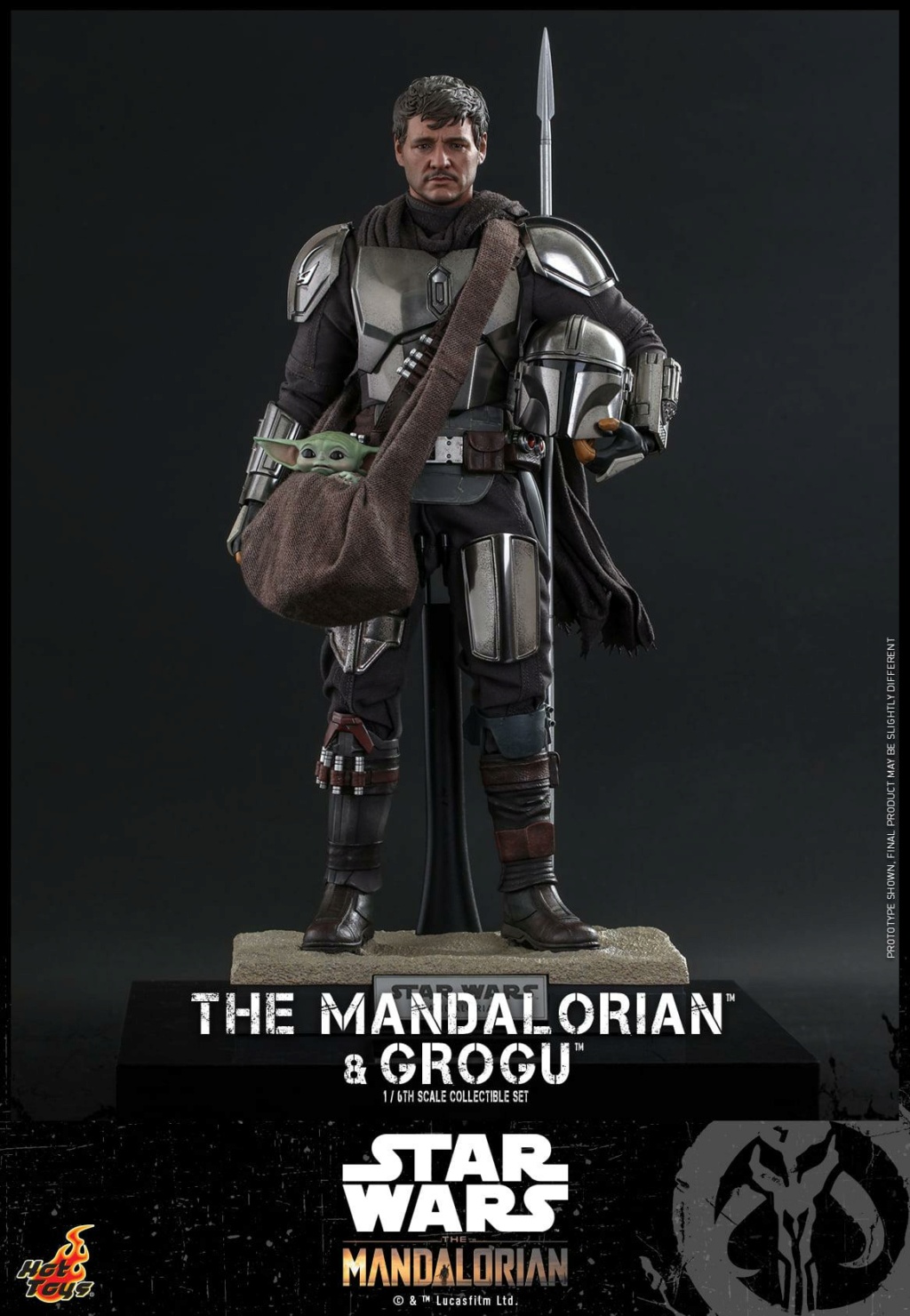 The Mandalorian and Grogu Collectible Set - Hot Toys The_ma71