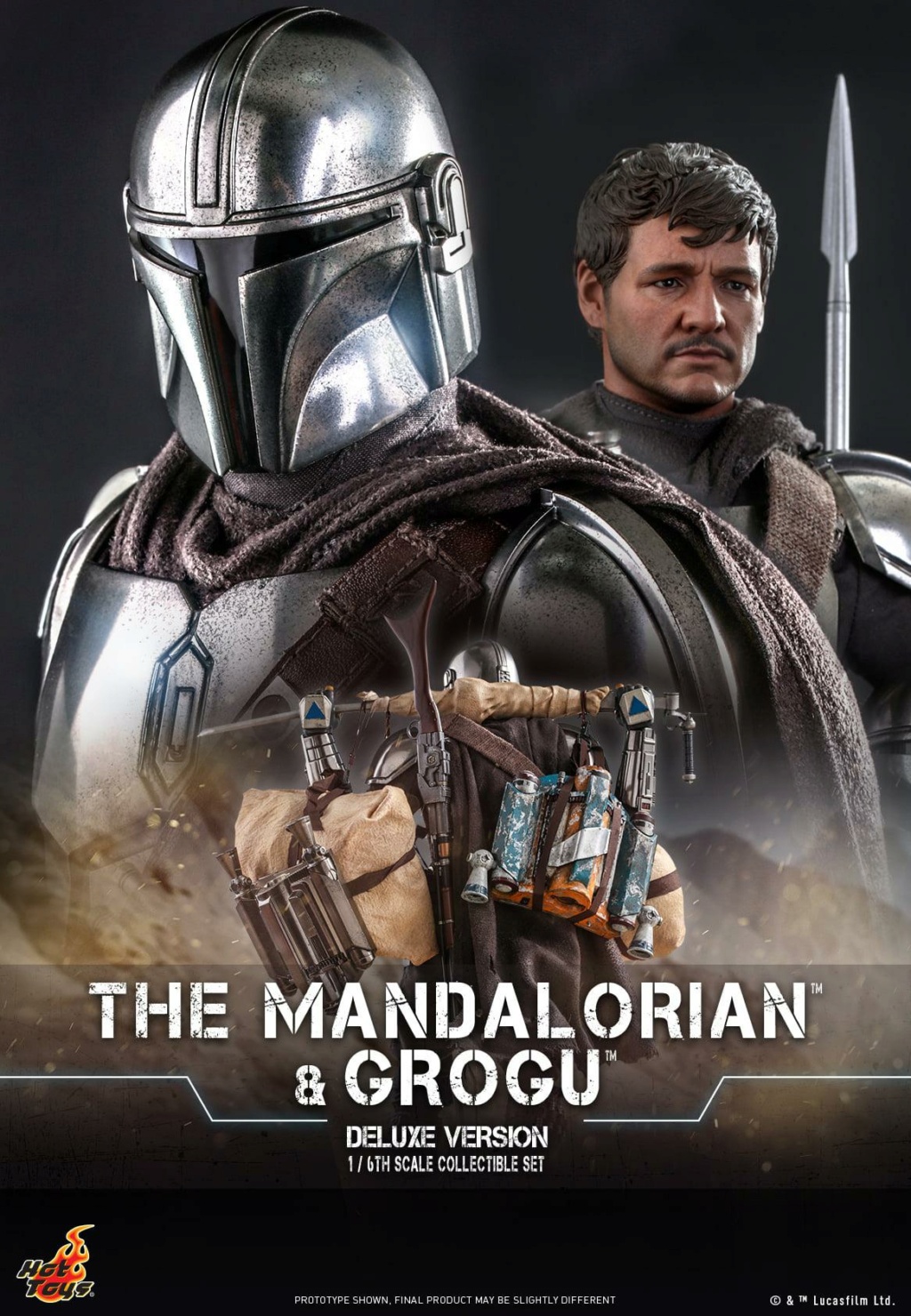 The Mandalorian and Grogu Set (Deluxe Version) - Hot Toys The_ma73
