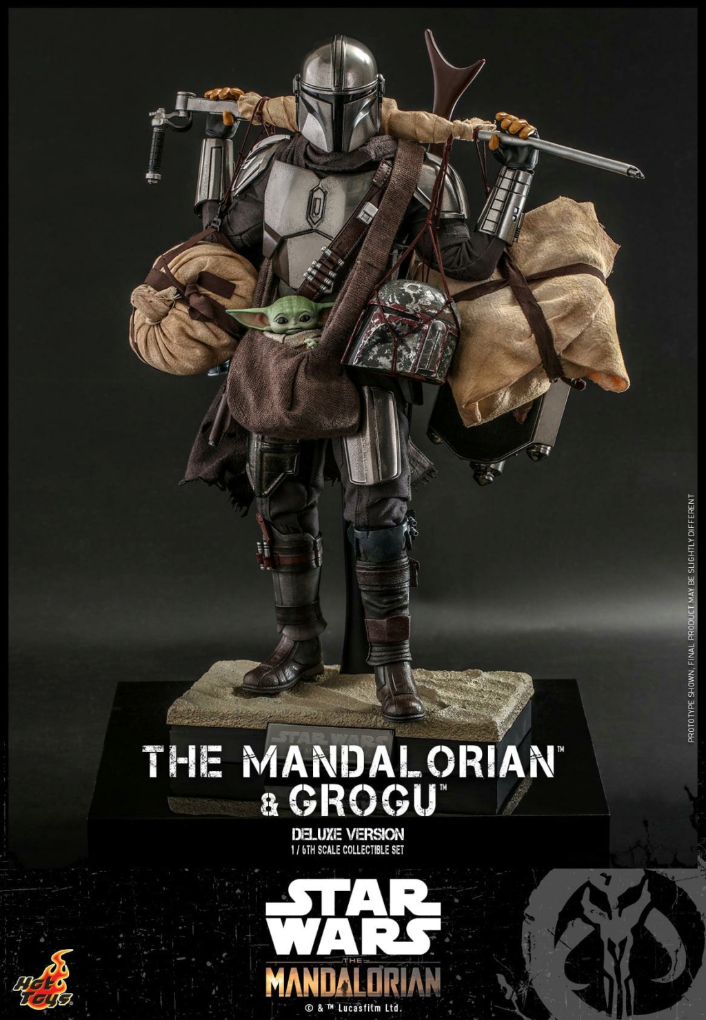The Mandalorian and Grogu Set (Deluxe Version) - Hot Toys The_ma74