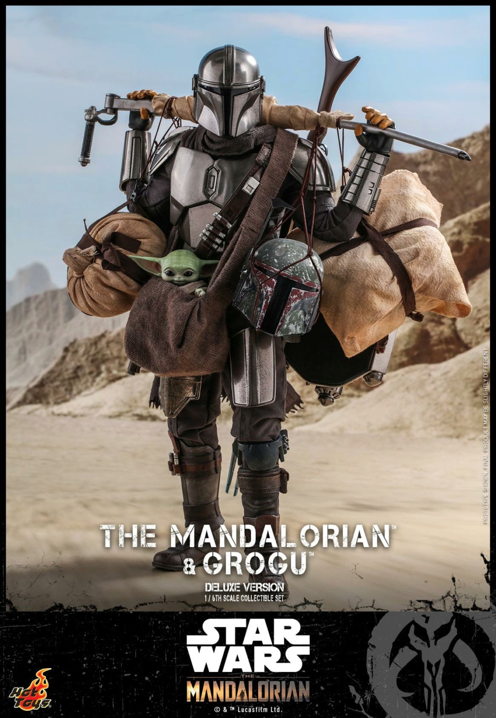 The Mandalorian and Grogu Set (Deluxe Version) - Hot Toys The_ma91