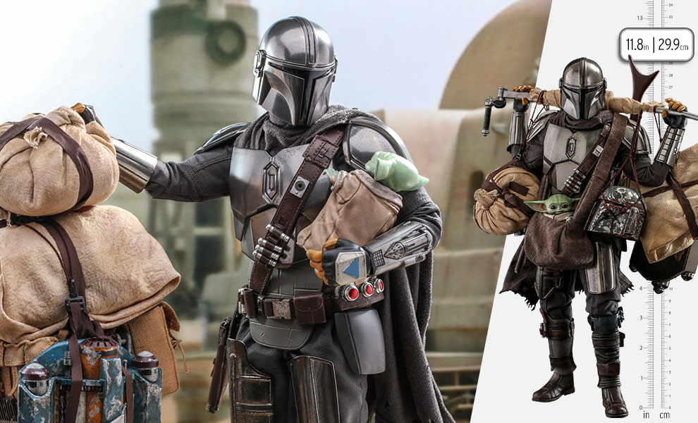 The Mandalorian and Grogu Set (Deluxe Version) - Hot Toys The_ma93