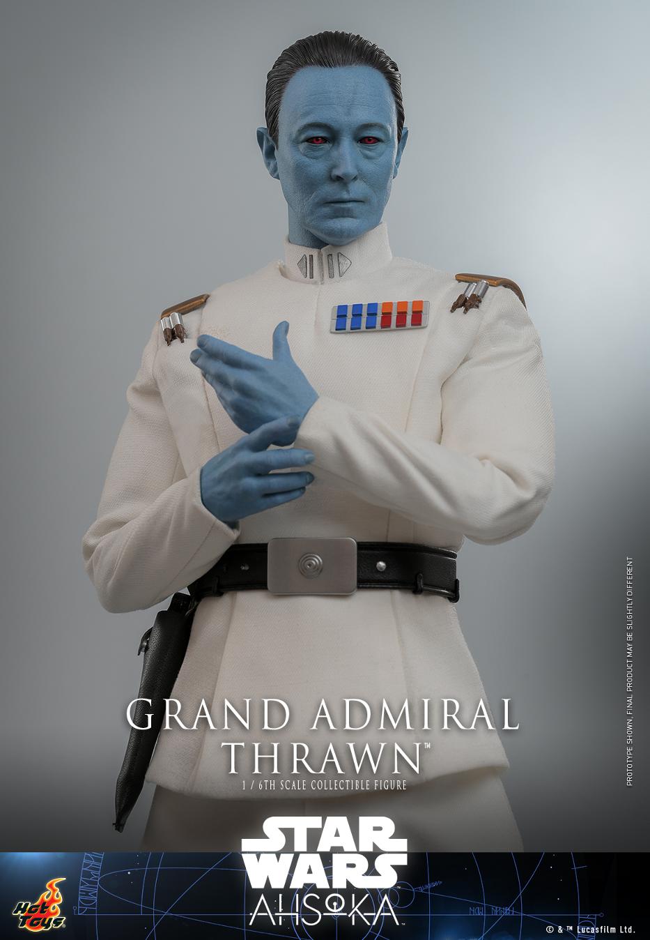 Star Wars: Ahsoka - 1/6th scale Grand Admiral Thrawn Collectible Figure Thrawn62