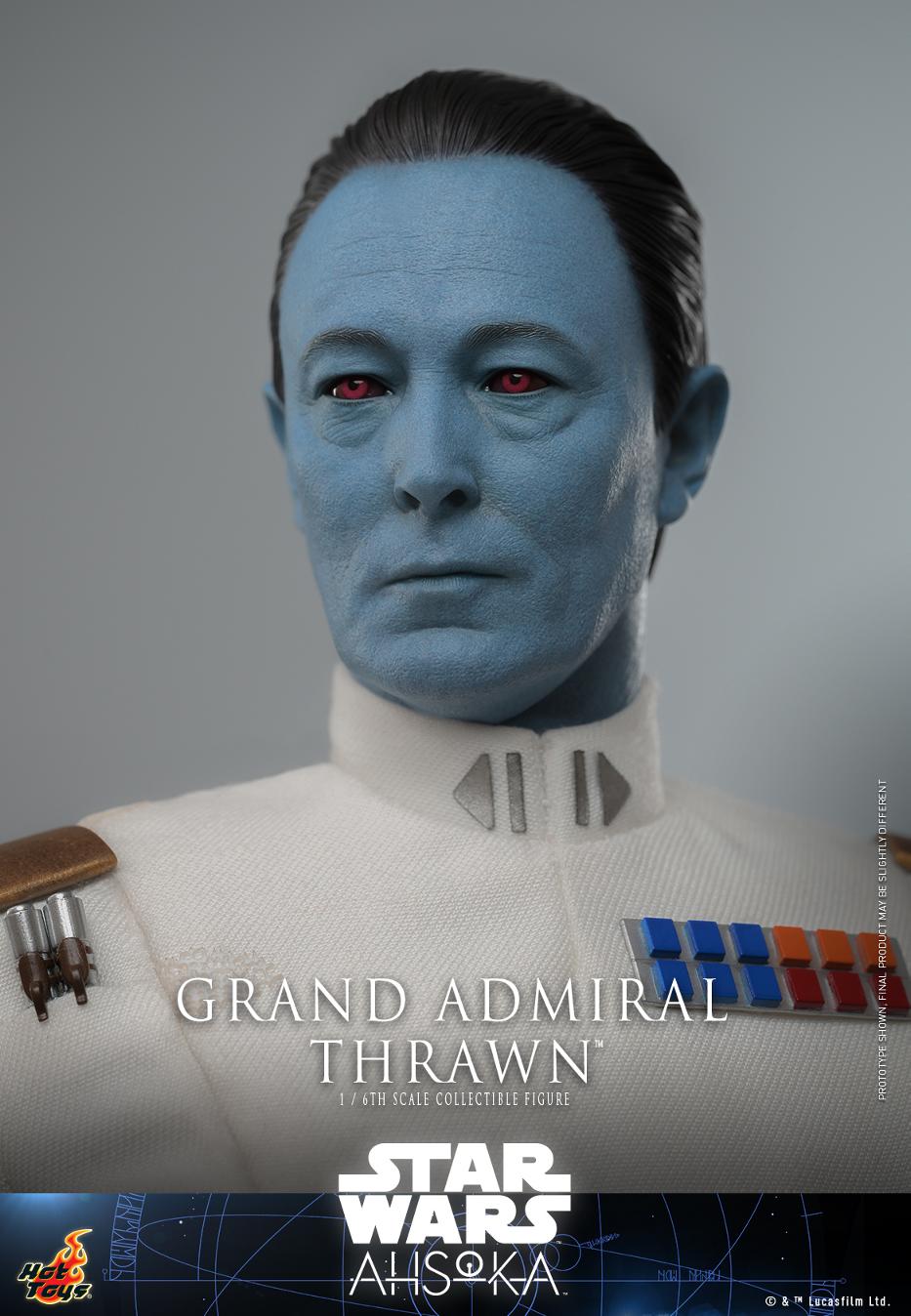 Star Wars: Ahsoka - 1/6th scale Grand Admiral Thrawn Collectible Figure Thrawn74