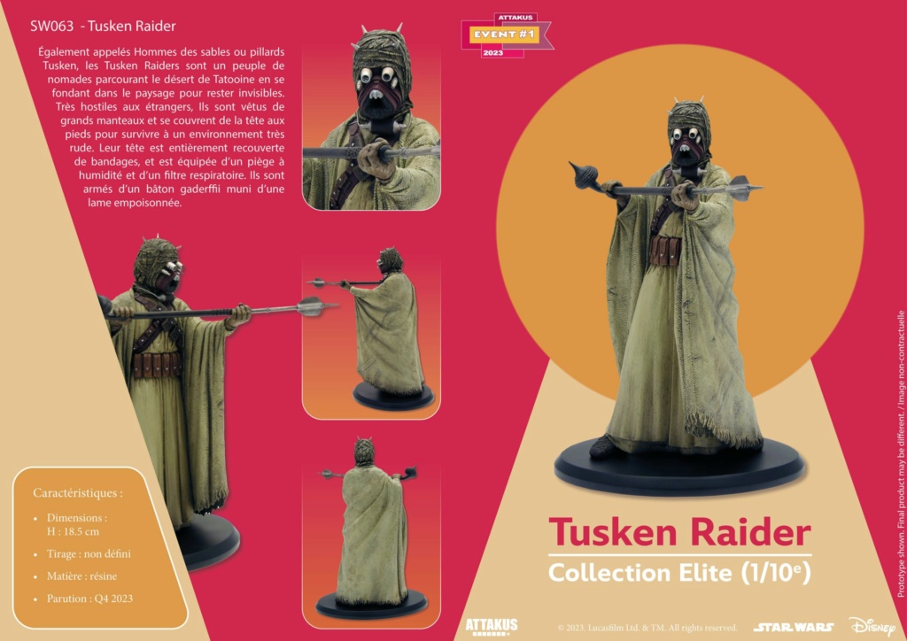 Star Wars Tusken Raider Statue Elite Collection 1/10e - ATTAKUS Tusken47