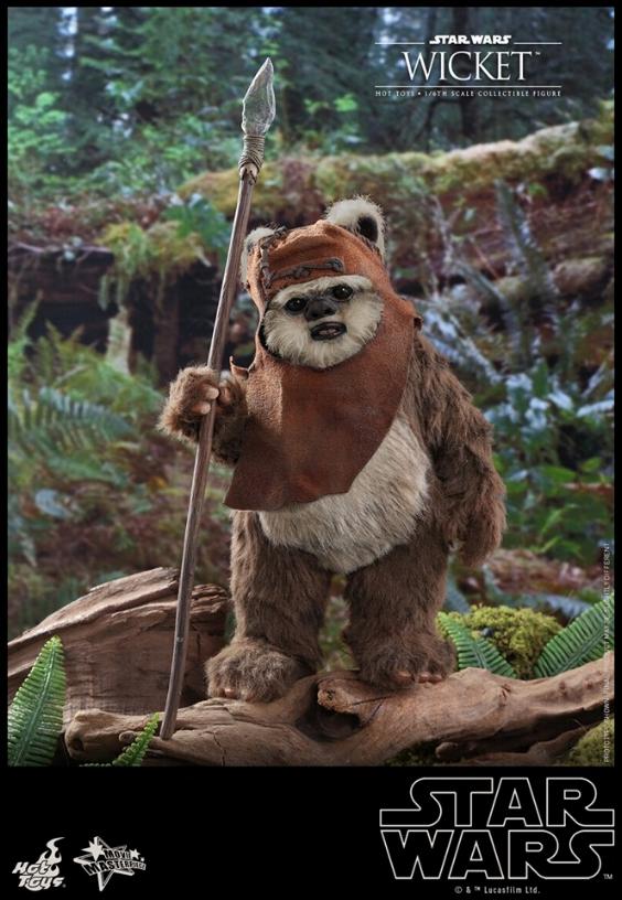 Wicket Sixth Scale Figure - Hot Toys Star Wars Wicket25