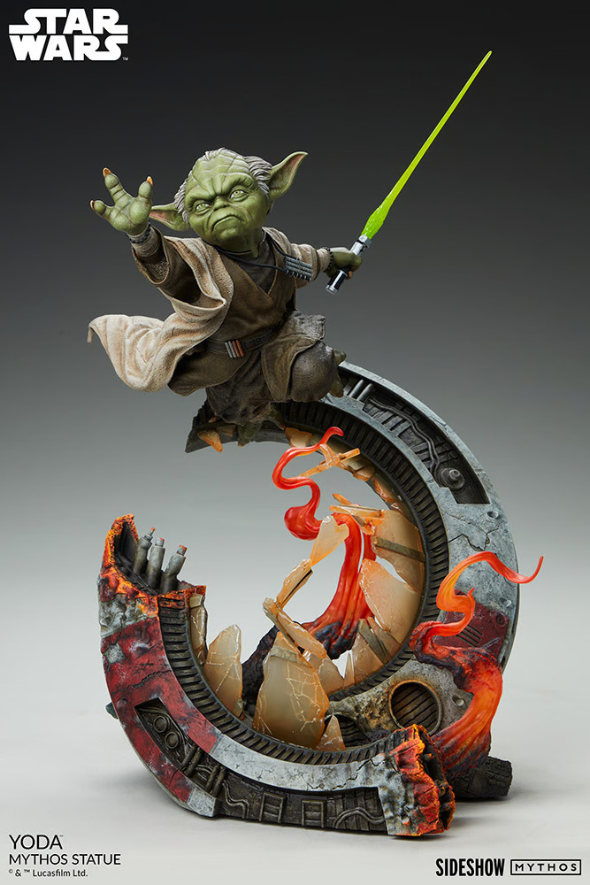 YODA Mythos Statue - Sideshow Collectibles Yoda-m31