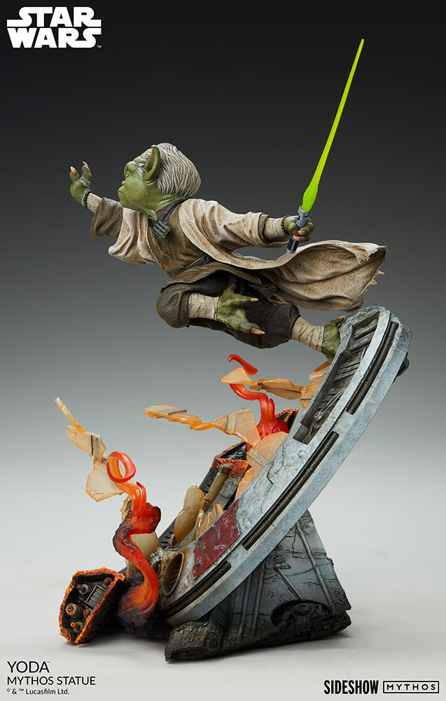 YODA Mythos Statue - Sideshow Collectibles Yoda-m33