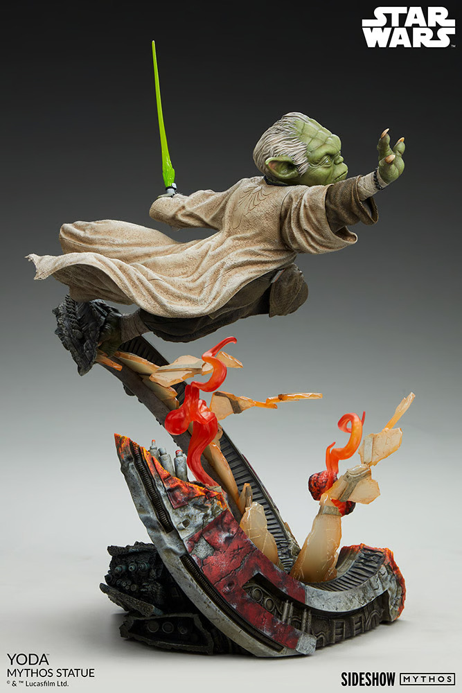 YODA Mythos Statue - Sideshow Collectibles Yoda-m36