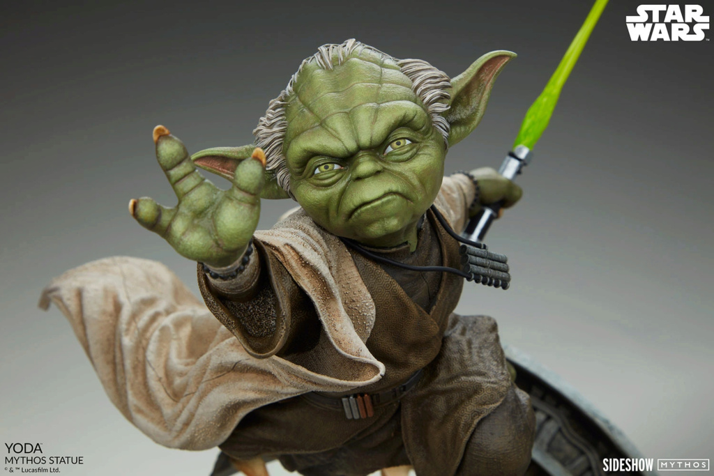 YODA Mythos Statue - Sideshow Collectibles Yoda-m38