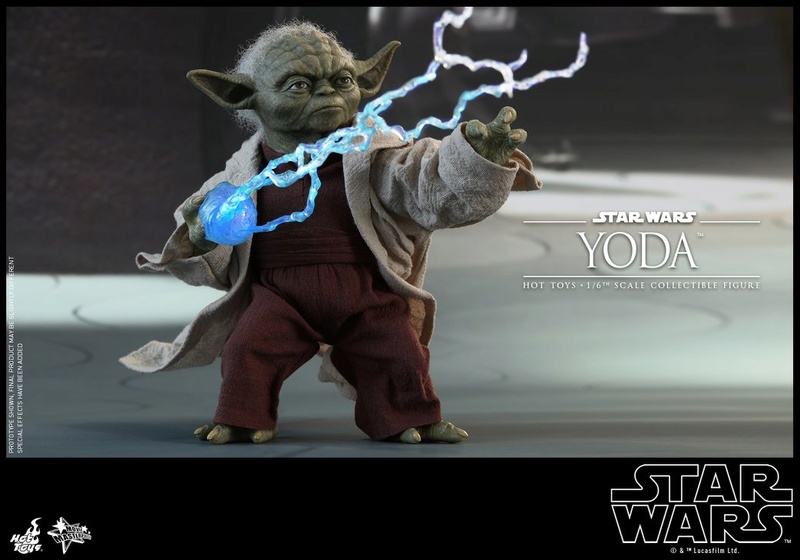 Hot Toys SW EP 2 - 1/6th scale Yoda Collectible Figure. Yoda_e30