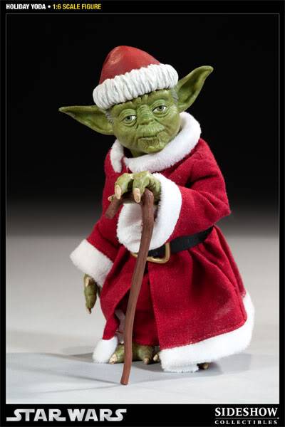 The Holiday Yoda 1:6 Scale Figure - Sideshow Collectibles Yoda_h12