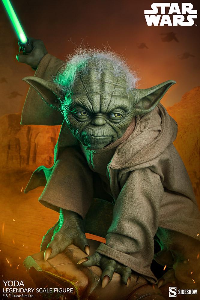 Yoda Legendary Scale Star Wars Figure - Sideshow Yoda_l19