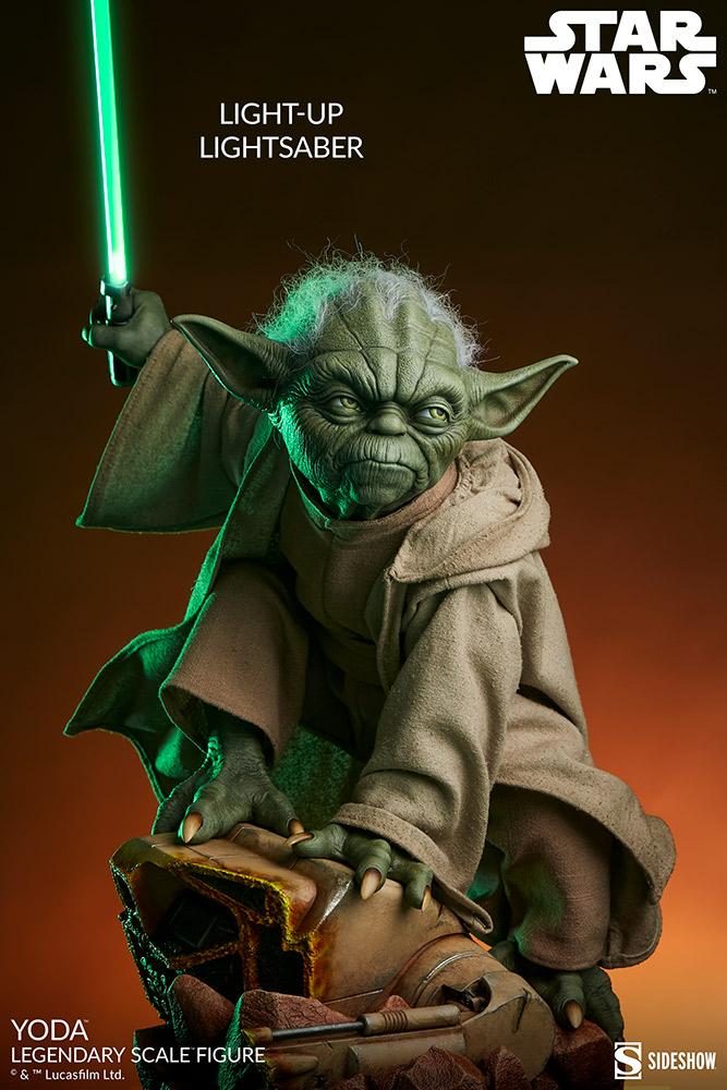 Yoda Legendary Scale Star Wars Figure - Sideshow Yoda_l20