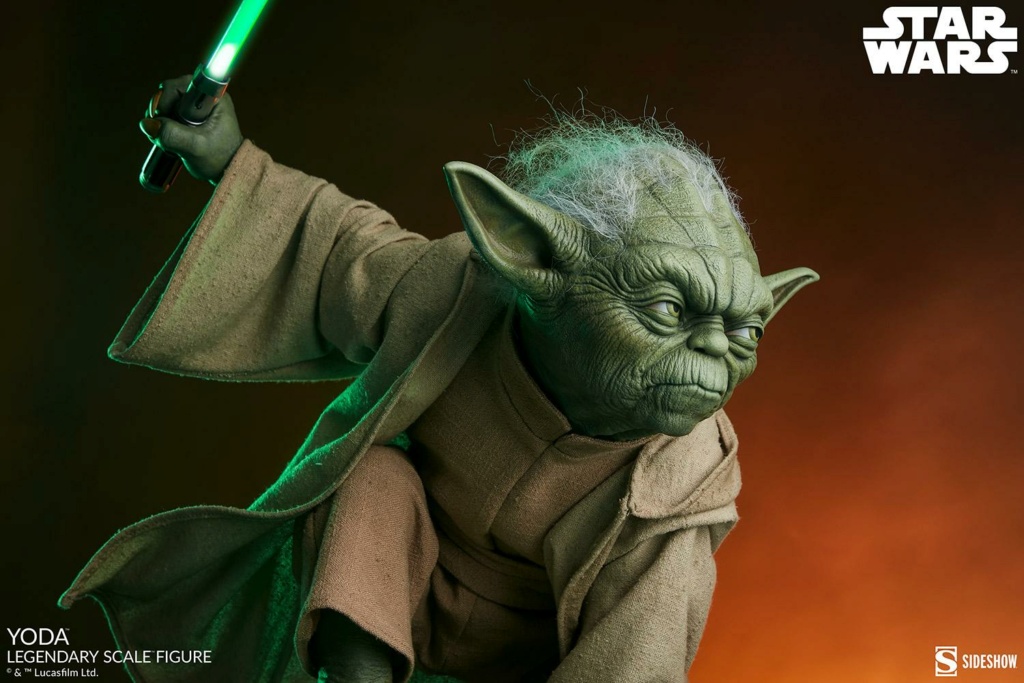 Yoda Legendary Scale Star Wars Figure - Sideshow Yoda_l21