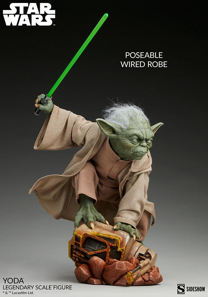 Yoda Legendary Scale Star Wars Figure - Sideshow Yoda_l25