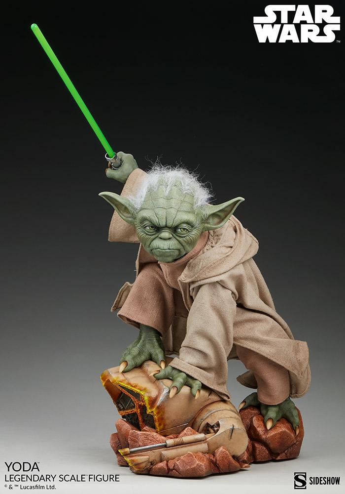 Yoda Legendary Scale Star Wars Figure - Sideshow Yoda_l28