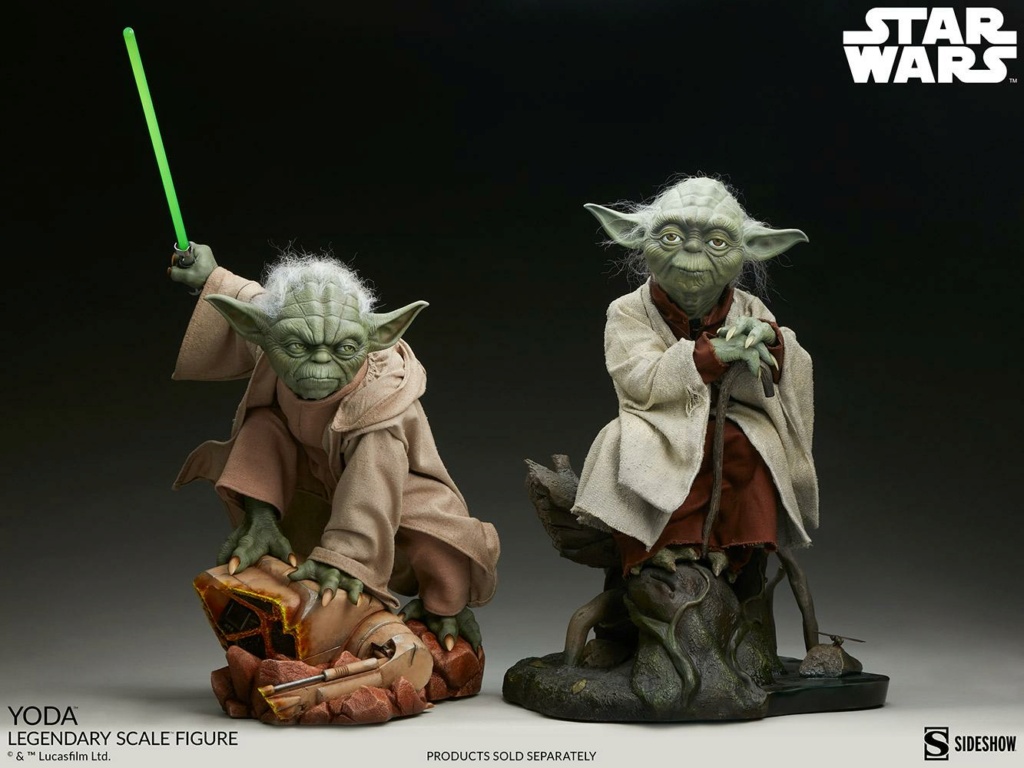 Yoda Legendary Scale Star Wars Figure - Sideshow Yoda_l33