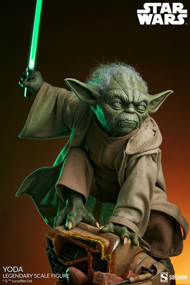 Yoda Legendary Scale Star Wars Figure - Sideshow Yoda_l34