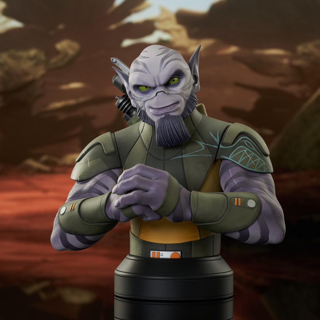 Star Wars: Rebels - Zeb Mini Bust - Gentle Giant Zeb_bu10