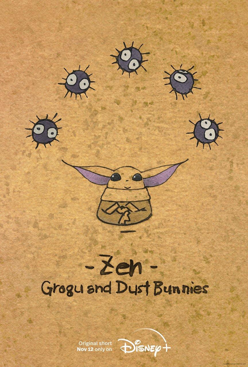 Grogu et les Susuwatari / Zen – Grogu and Dust Bunnies  Zen10