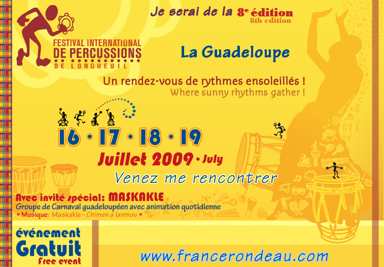 Festival International de Percussions de Longueuil Percus10
