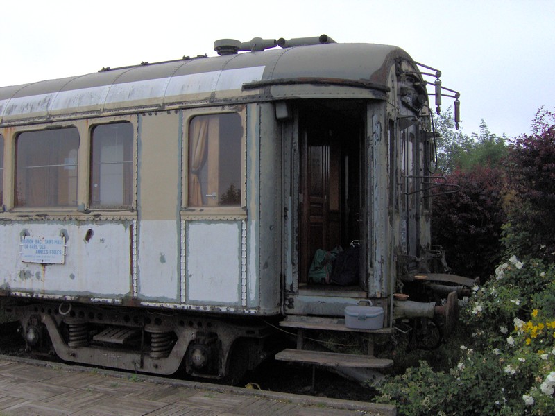 Nuit dans un ancien wagon lits de l'Orient Express Im000411