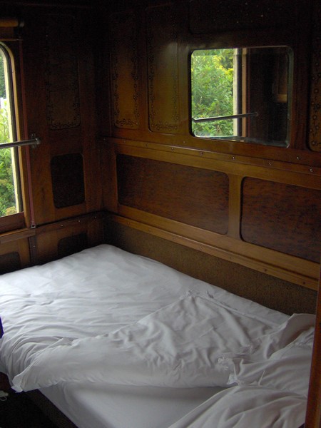 Nuit dans un ancien wagon lits de l'Orient Express Im000413