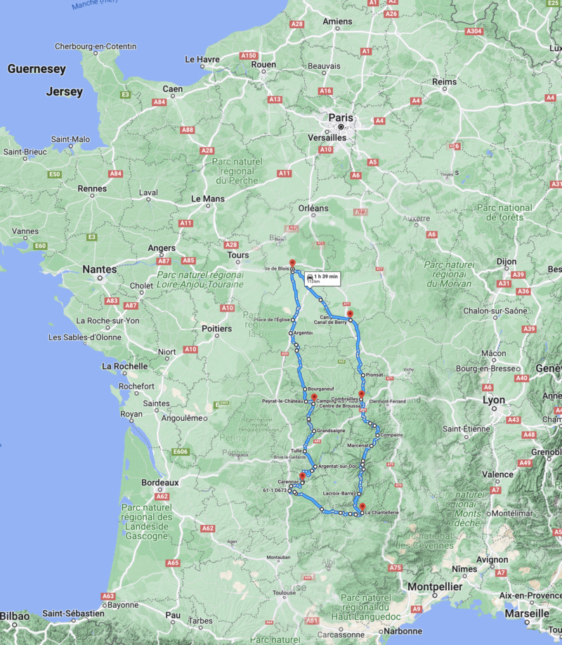 Binome en karion pour 1400km en 6 jours Roadtr10