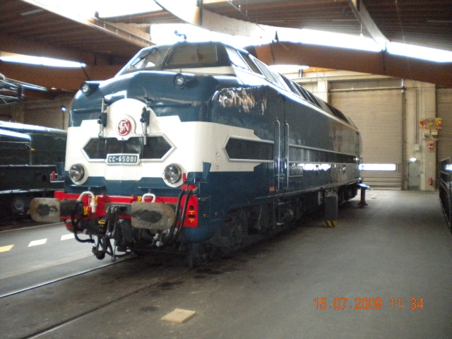 Visite à la cité du train 08410