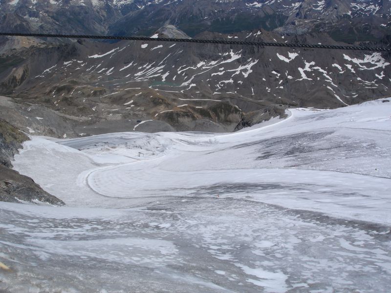 [Tignes]L'avenir du glacier de Grande-Motte Dsc04027
