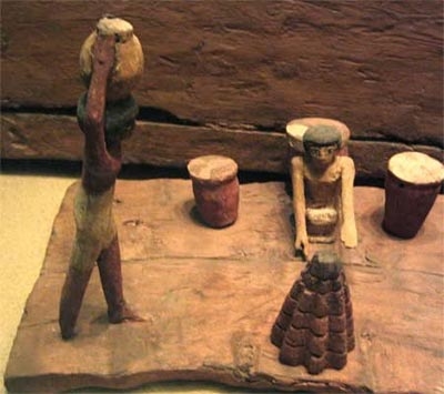 Estatuillas originales vida cotidiana (Egipto) Maquet14