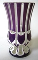 Purple/white flashed vase - Bohemian? Img_2015