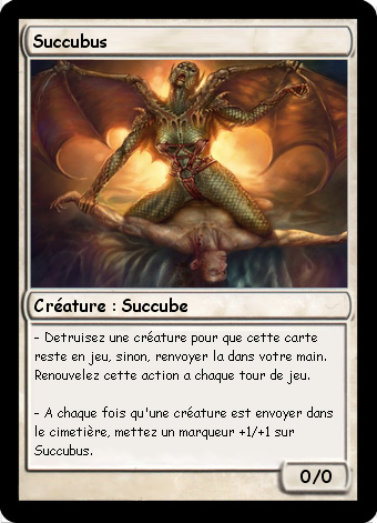 Création de fan card Succub10