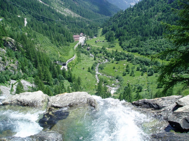 Le salite del VCO 30,06,09 Cascata del Toce-Riale e  oltre ! 210