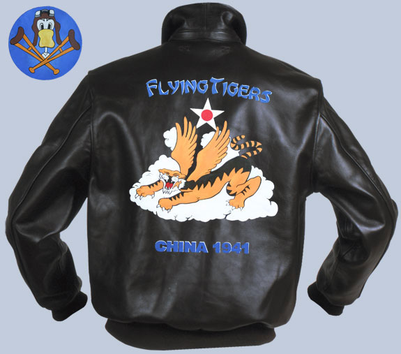 le fliyng jacket blouson mythique en nose art Flying10