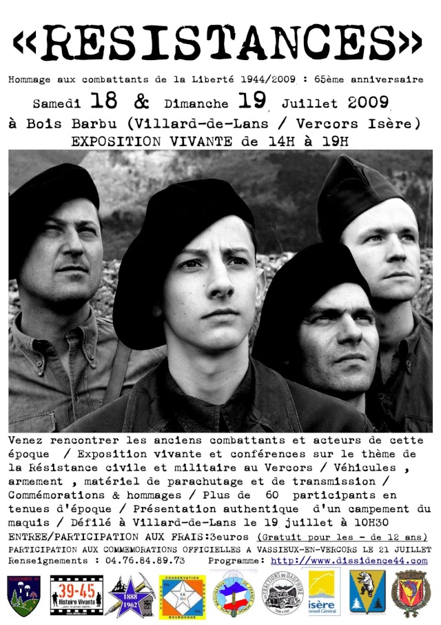 "Résistances 2009" L'affiche provisoire Affich19