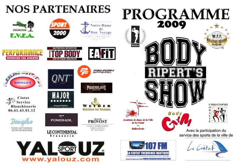 Ripert Body Show - La Ciotat (2 mai 2009) - Page 4 Progra11