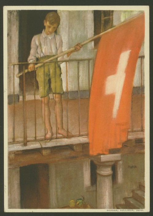 schweiz - Bundesfeierkarten - Seite 2 1931_p12