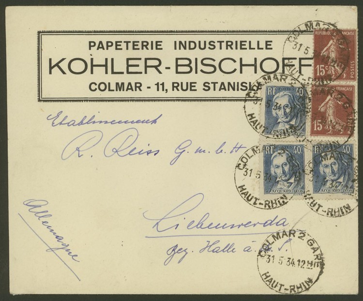 Briefe aus Frankreich   /   1930 - Kriegsbeginn F_710