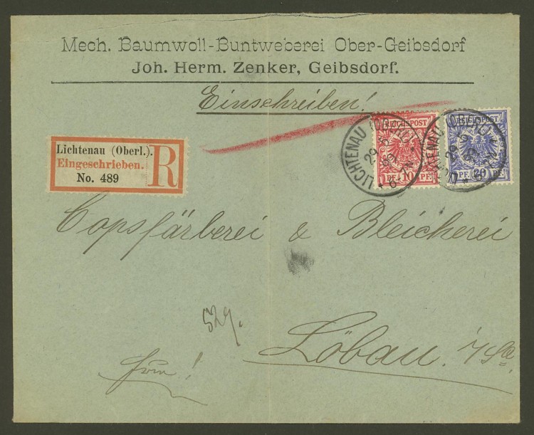 Deutsches Reich - Schöne Briefe Lichte10